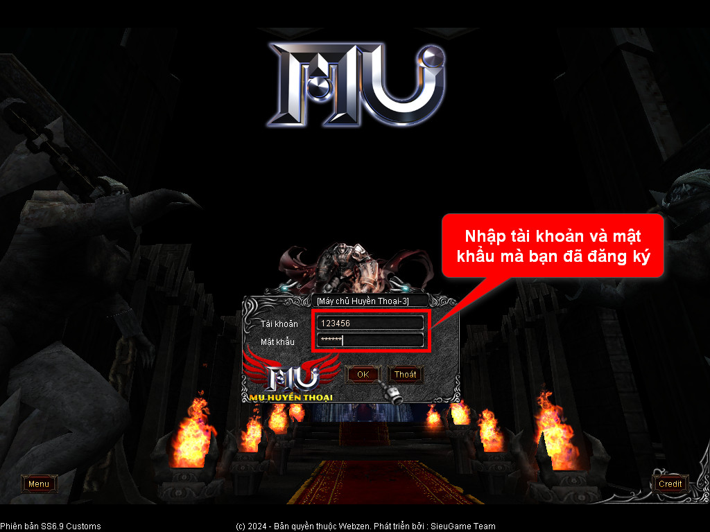 Chức năng chính của Game MU Hoàng Tộc