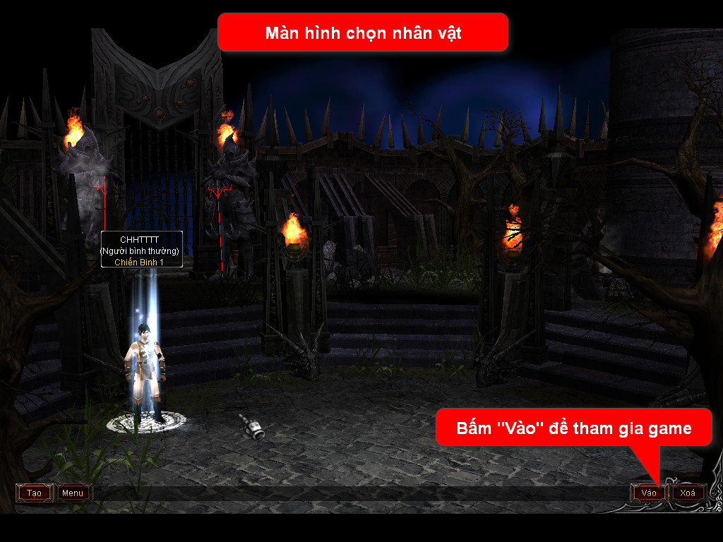 Chức năng chính của Game MU Hoàng Tộc
